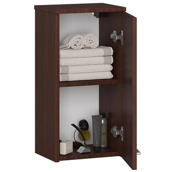 ZÁVĚSNÁ SKŘÍŇKA KOUPELNA FIN W30 1D WENGE