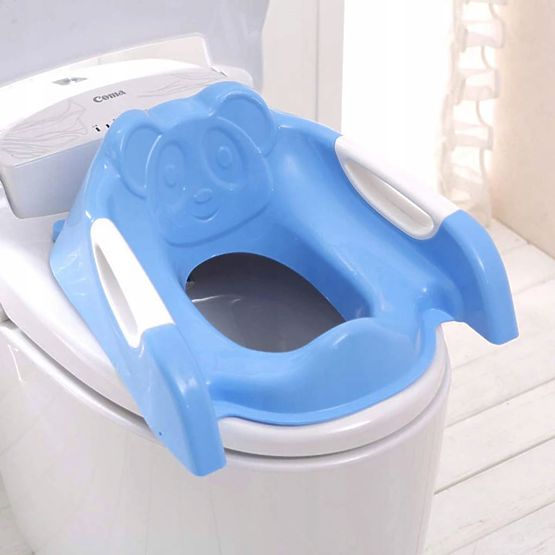 Židlička a schůdky na WC - modrá