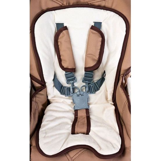 Židlička CARETERO Bistro cappuccino Béžová