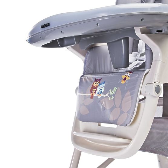Židlička CARETERO Magnus New graphite Šedá