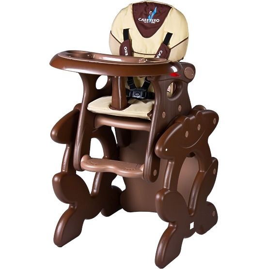 Židlička CARETERO Primus brown Hnědá