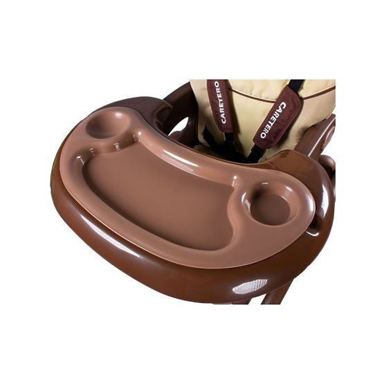 Židlička CARETERO Primus brown Hnědá