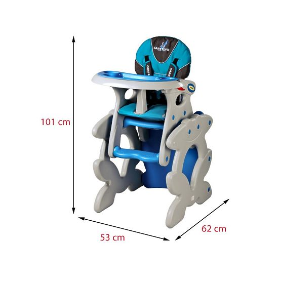 Židlička CARETERO Primus brown Hnědá