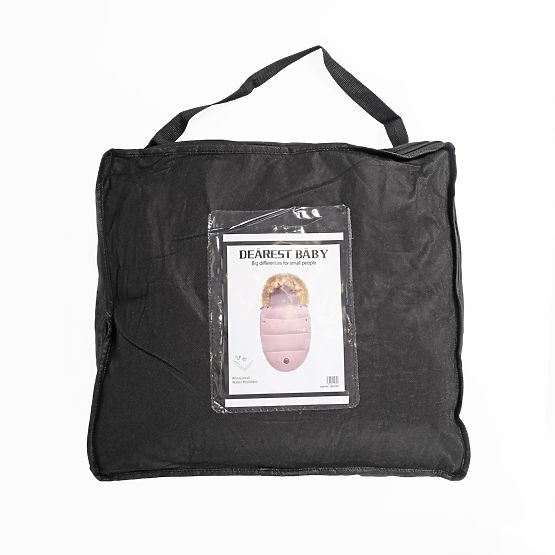 Zimní fusak do kočárku Mouse - šedý