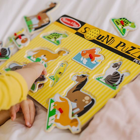 Zvukové puzzle - Domácí zvířata