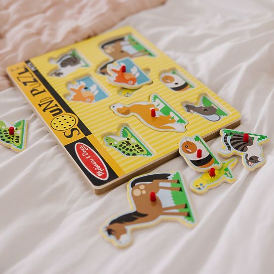 Zvukové puzzle - Domácí zvířata