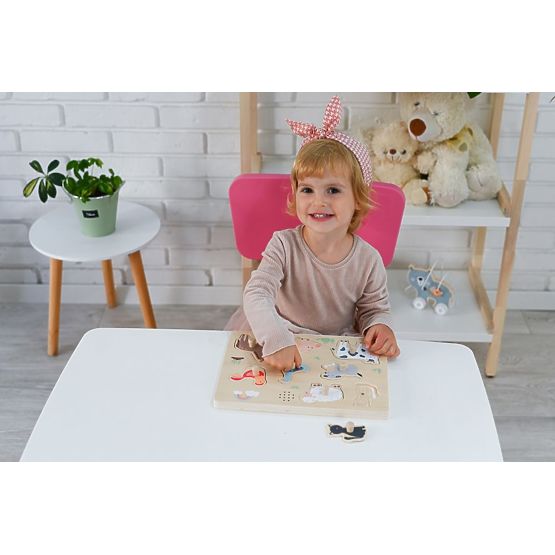 Zvukové puzzle - farma