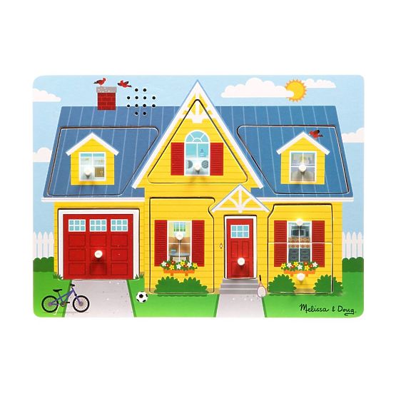 Zvukové puzzle - Kolem domu