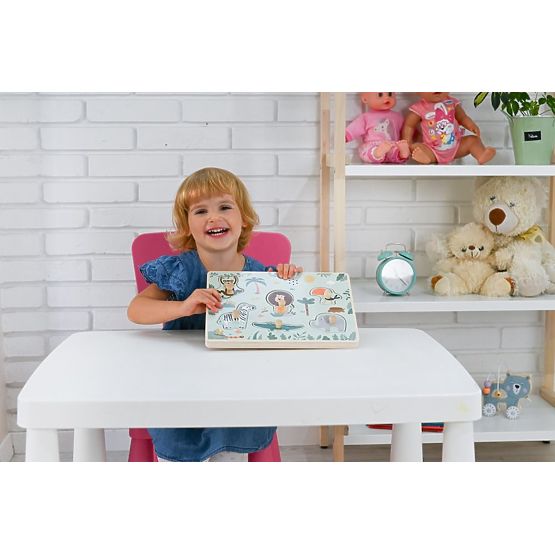 Zvukové puzzle - safari