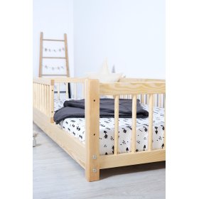 Dětská nízká postel Montessori Ourbaby - přírodní