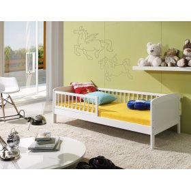 Dětská postel Junior bílá 160x70 cm, Ourbaby