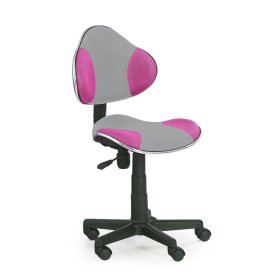 Dětská otočná židle Flash růžová