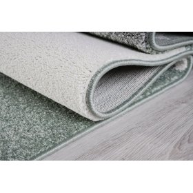 Dětský koberec STARFIELD - stříbrnošedý/zelený