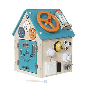2Kids Toys Activity board Domeček tyrkysový, 2Kids Toys