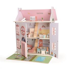 2Kids Toys Domeček s panenkami růžový, 2Kids Toys