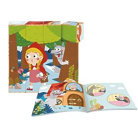 2Kids Toys Kostky Pohádka o Červené karkulce, 2Kids Toys