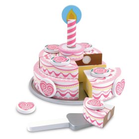Dvoupatrový narozeninový dort