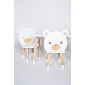 Set stolečku a židliček - Medvěd