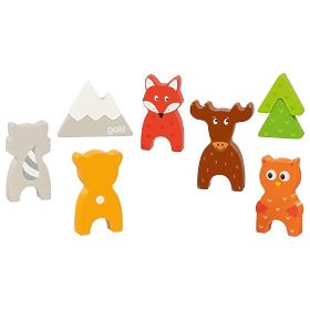 3D puzzle lesní zvířata, Goki