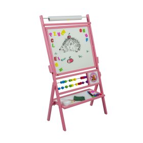 Dětská magnetická tabule rúžová, 3Toys.com