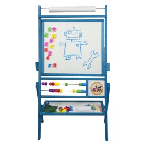 Dětská magnetická tabule modrá, 3Toys.com