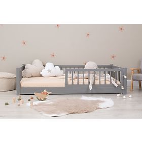 Bazar - Dětská nízká postel Montessori Ourbaby Minni - šedá, Ourbaby®