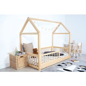 Bazar - Montessori domečková postel Elis přírodní, Ourbaby®