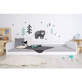 Bazar - Montessori dřevěná postel Sia - bílá