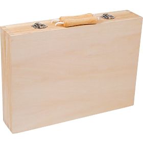 Bedna s dřevěnými nástroji