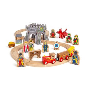 Bigjigs Rail Dřevěná vláčkodráha Středověk, Bigjigs Rail