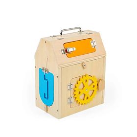 Bigjigs Toys Activity board Domeček, Bigjigs Toys