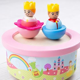 Bigjigs Toys Dřevěná hrací skříňka fantasy, Bigjigs Toys