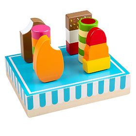 Bigjigs Toys Dřevěné nanuky, Bigjigs Toys