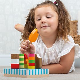 Bigjigs Toys Dřevěné nanuky, Bigjigs Toys