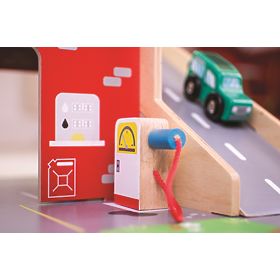 Bigjigs Toys Garáž s parkovištěm, Bigjigs Toys