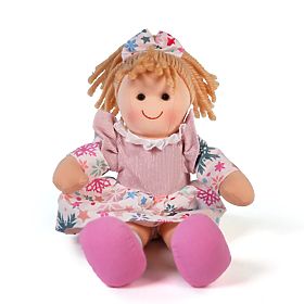 Bigjigs Toys Látková panenka Shannon 25 cm, Bigjigs Toys