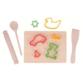 Bigjigs Toys Pečící set s vykrajovátky, Bigjigs Toys