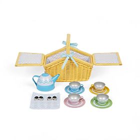 Bigjigs Toys Pikniková sada v košíku, Bigjigs Toys