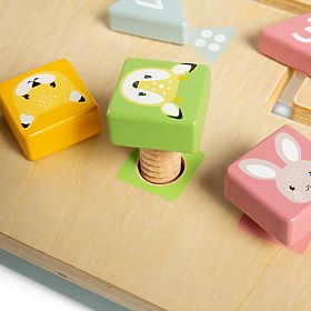 Bigjigs Toys Pracovní stůl se zatloukačkou, Bigjigs Toys