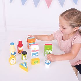 Bigjigs Toys Sada čerstvých potravin, Bigjigs Toys