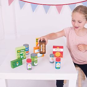 Bigjigs Toys Sada trvanlivých potravin, Bigjigs Toys
