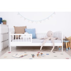 Dětská postel Junior bílá 140x70 cm, Ourbaby