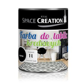 Tabulová barva - černá, Space Creation farby
