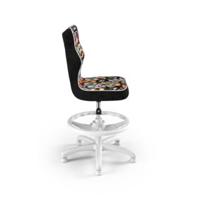 Dětská ergonomická židle k psacímu stolu upravená na výšku 119-142 cm - zvířátka