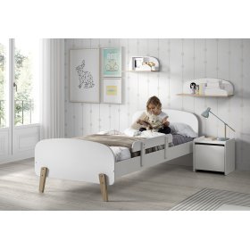 Dětská postel Kiddy bílá, VIPACK FURNITURE