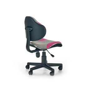 Dětská otočná židle Flash růžová, Halmar