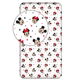 Prostěradlo Minnie 90 x 200 + 25 cm, Sweet Home, Minnie Mouse