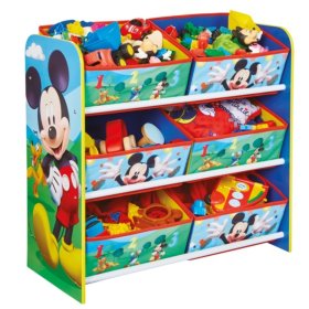 BAZAR Organizér na hračky Mickey Mouse Clubhouse (poškozený povrch), Moose Toys Ltd , Mickey Mouse Clubhouse