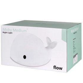 Noční světlo FLOW - Velryba Medium, FLOW