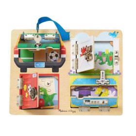 Vzdělávací hračka - odemykání zámků, Melissa & Doug